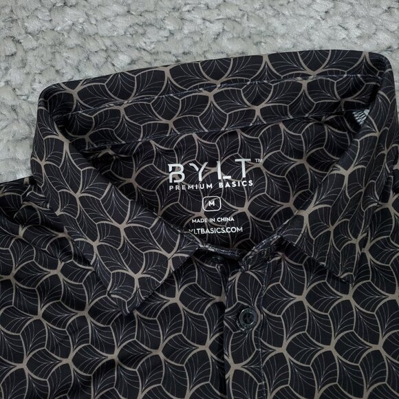 Bylt 19th Hole Polo Shirt Men’s Size Medium Pendulum Golf Performance Stretch - Picture 3 of 7